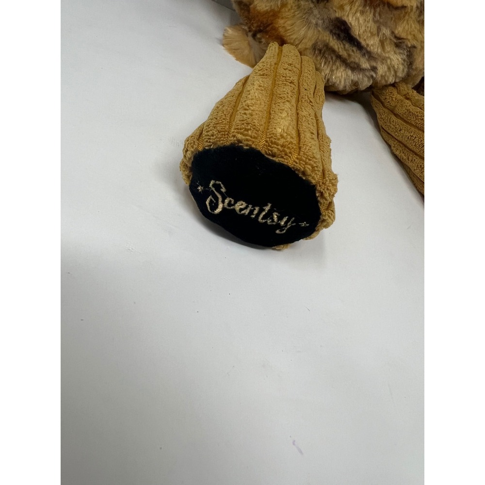 Scentsy Buddy Tenzin the Tiger Plush Stuffed Animal Orange Black Striped 16 inch